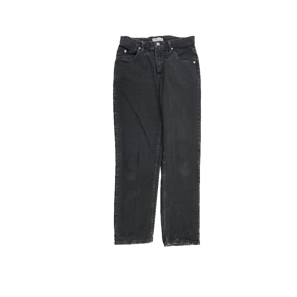Riders by lee Relaxed Straight‎ Women's size 8 Black Denim jeans
